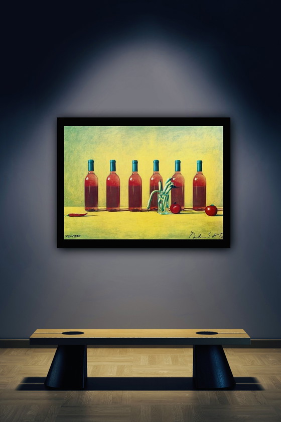 Image 1 of Andreas Scholz: "Rosé And Tomatoes".