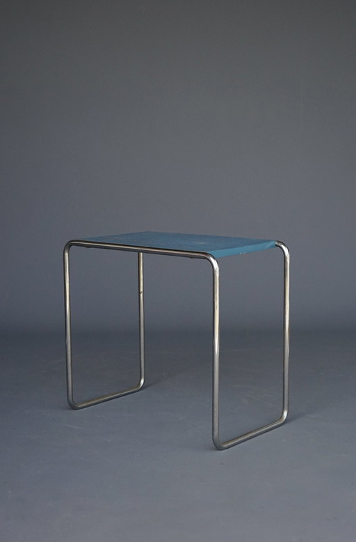 Early Production Tubular Frame Side Table By Willem H.Gispen