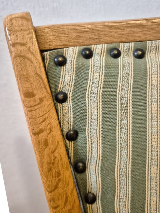 Image 1 of Vitage Light Oak Seat Chair