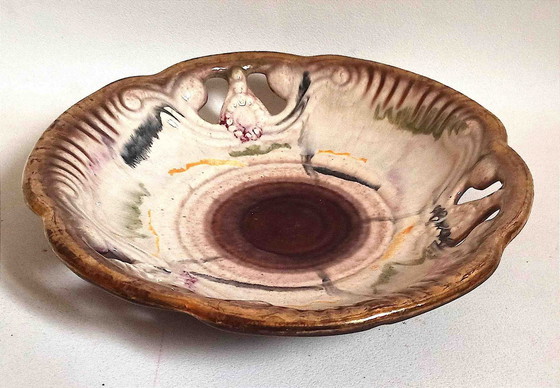 Image 1 of Vintage West Germany Fruit Bowl or Empty Pocket