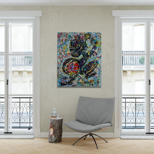 Schaman, Danza del color contra el Covid