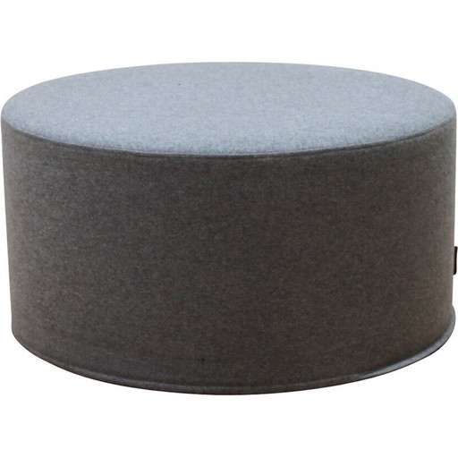 Vintage Drum pouf by Softline