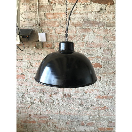 Vintage suspension lamp "EHS2 S", Germany 1950