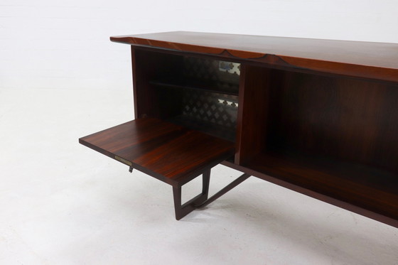 Image 1 of Vintage Peter Løvig Nielsen For Hedensted Møbelfabrik Denmark Boomerang Desk 