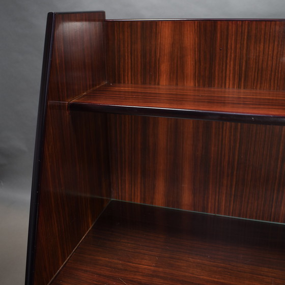 Image 1 of Antonino Gorgone Secretaire in Italian Walnut – Italy, 1950-60