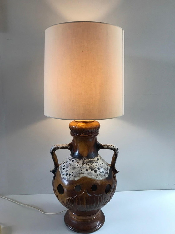 Image 1 of Vintage Fat Lava Floor Lamp