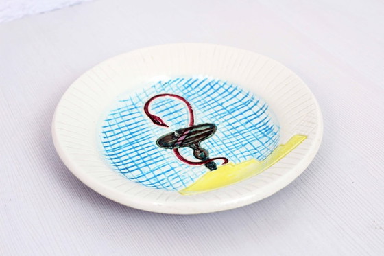 Image 1 of Nancy ceramic plate by R. Poiros