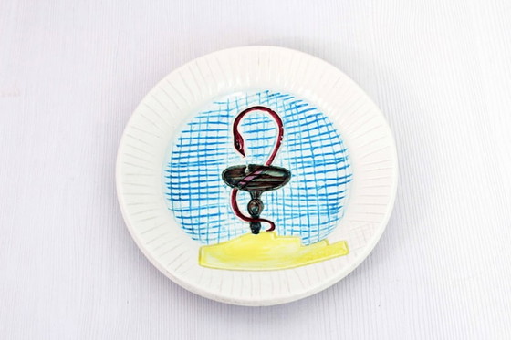 Image 1 of Nancy ceramic plate by R. Poiros