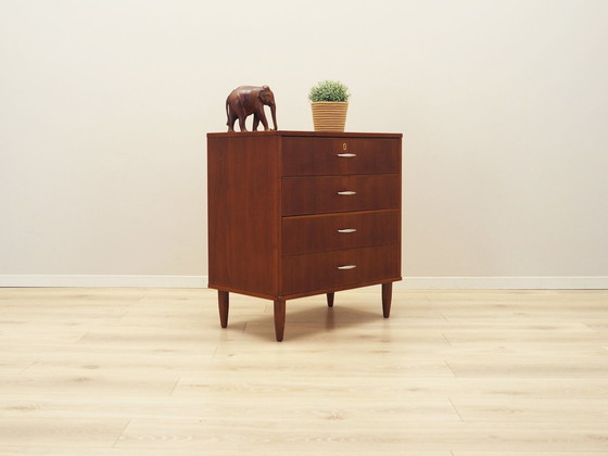 Image 1 of Teak Chest Of Drawers, Danish Design, 1970S, Production: Denmark