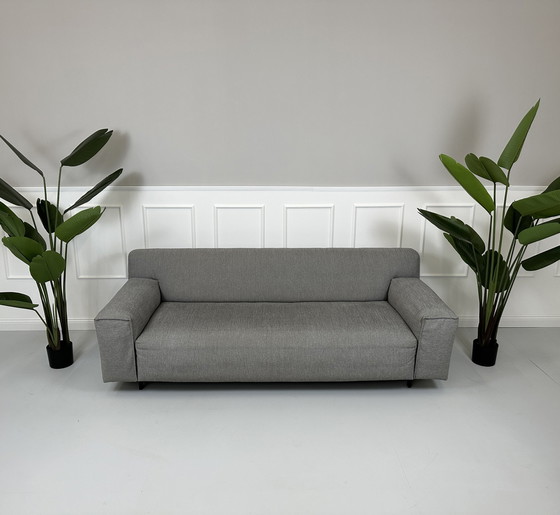 Image 1 of Rolf Benz Grata Sofa Fabric Gray Couch Bench