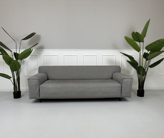 Image 1 of Rolf Benz Grata Sofa Fabric Gray Couch Bench