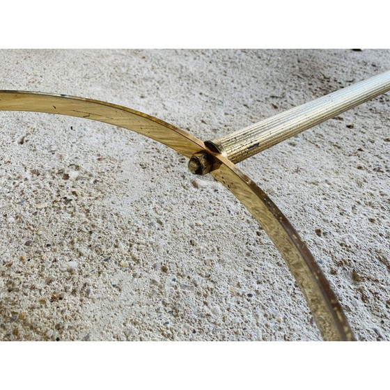 Image 1 of Vintage marble and onyx coffee table, 1970