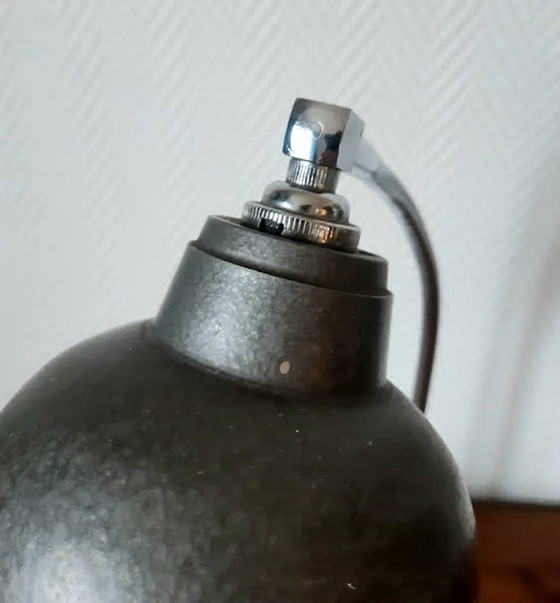 Image 1 of Grey industrial desk lamp