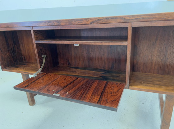 Image 1 of Vintage Danish Executive Desk In Rosewood, 1960S