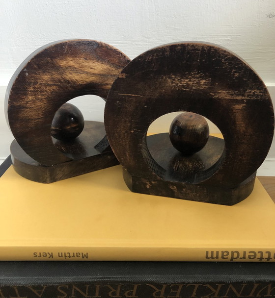 Image 1 of Art Deco Bookends