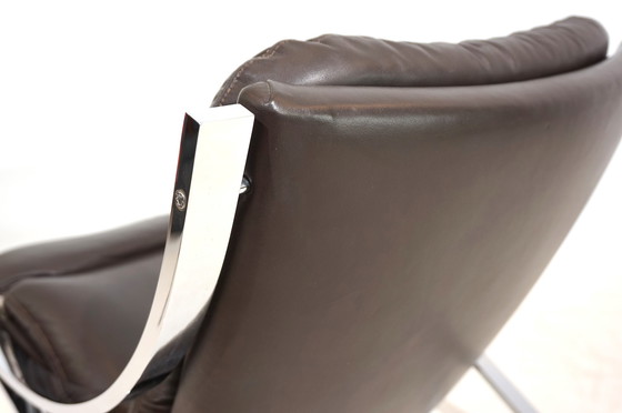 Image 1 of Paul Tuttle Zeta leather armchair for Strässle International