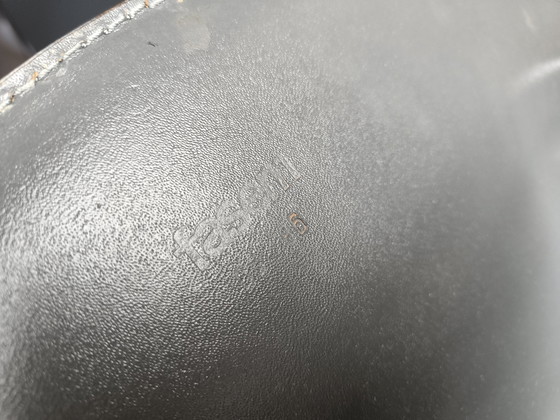 Image 1 of Vintage Dining Chairs By Giancarlo Vegni For Fasem, Set Of 8, 1980S