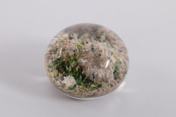 Image 1 of Antique baccarat paperweight country shelf with mountains a rare specimen