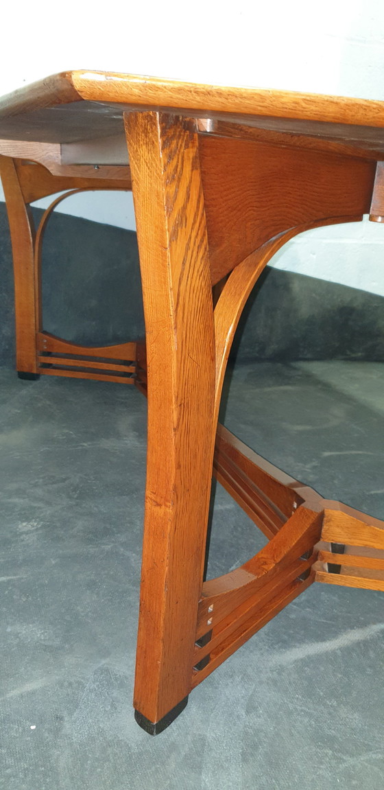 Image 1 of Schuitema Art Nouveau Dining Room Table