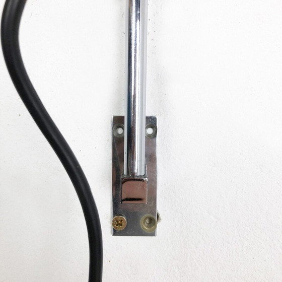 Image 1 of Vintage minimalist adjustable metal wall lamp, Germany 1960