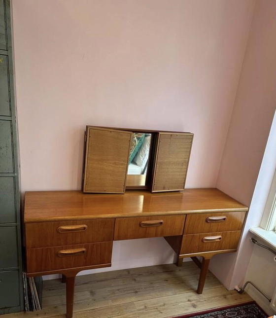 Image 1 of Mid - Century modern teak wooden dressing table