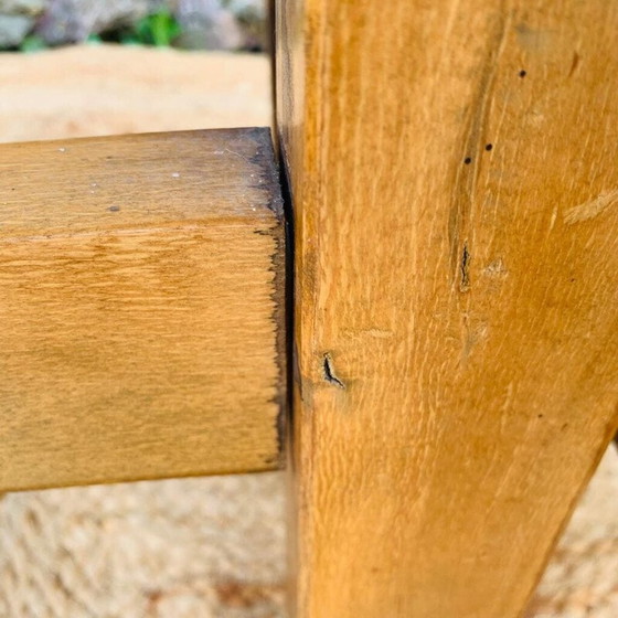 Image 1 of Set of 4 vintage oak chairs