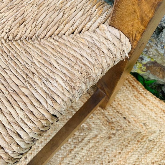 Image 1 of Set of 4 vintage oak chairs