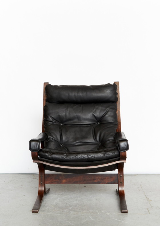 Image 1 of Ingmar Relling "Siesta" Lounge Chair & Ottoman