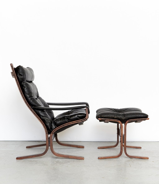 Ingmar Relling "Siesta" Lounge Chair & Ottoman