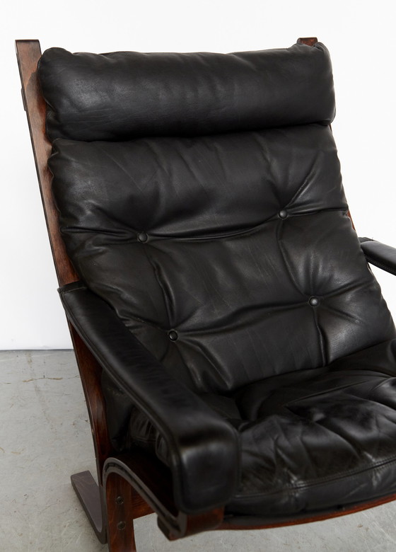 Image 1 of Ingmar Relling "Siesta" Lounge Chair & Ottoman