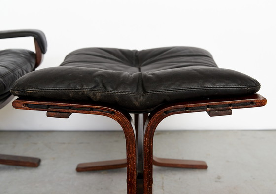 Image 1 of Ingmar Relling "Siesta" Lounge Chair & Ottoman