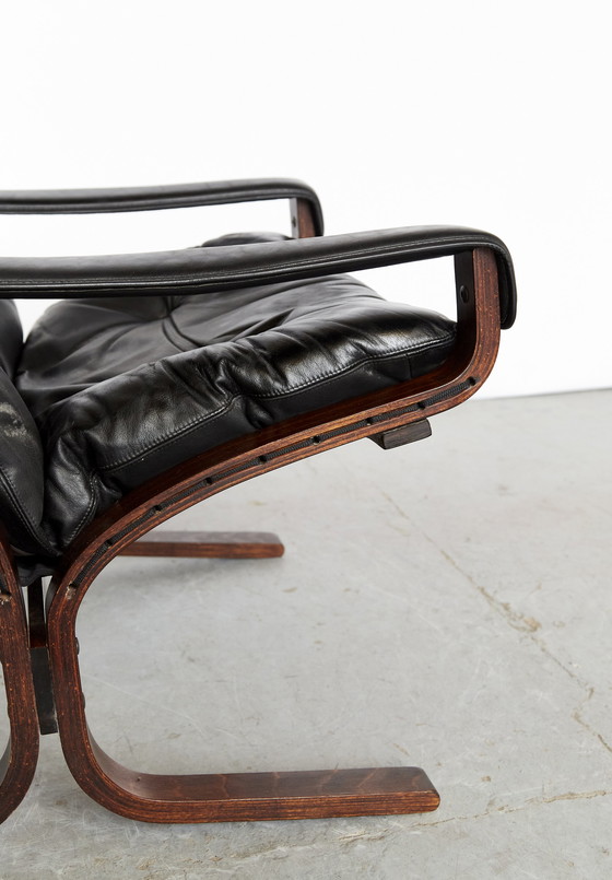 Image 1 of Ingmar Relling "Siesta" Lounge Chair & Ottoman