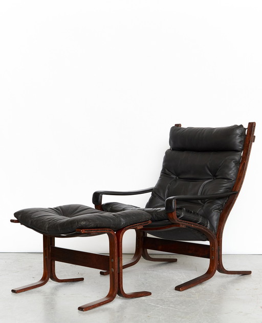 Ingmar Relling "Siesta" Lounge Chair & Ottoman