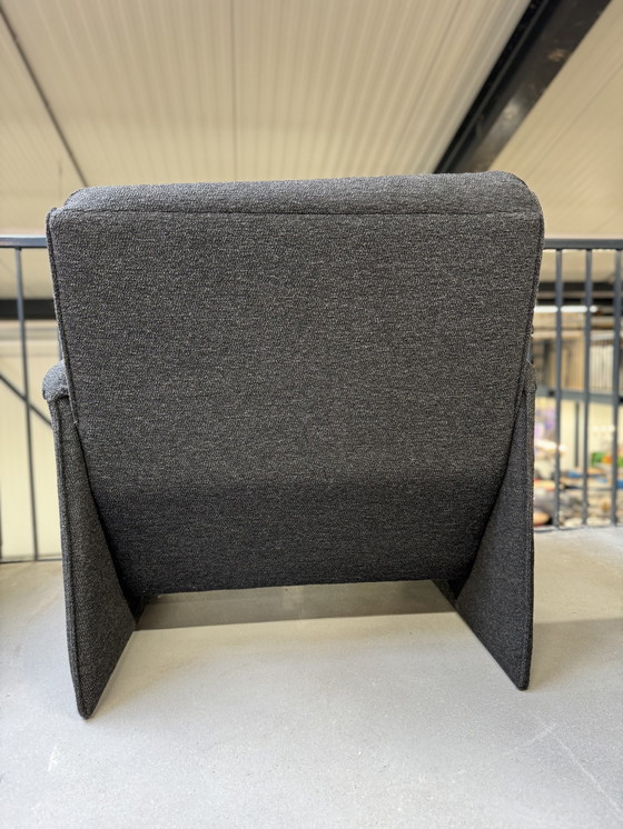 Image 1 of Leolux Bora Beta Armchair anthracite fabric