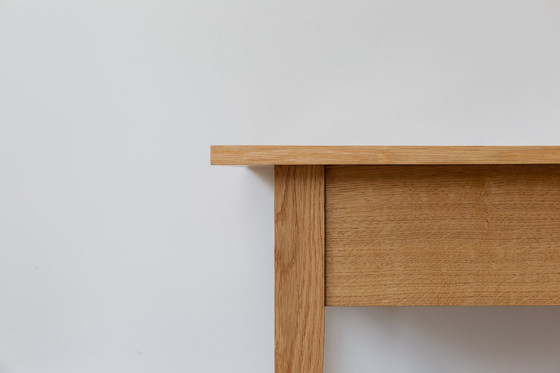 Image 1 of Handgemaakte Eiken Eettafel / Oak Table. Handmade, Oak.