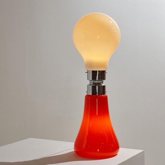 Image 1 of MK9747 Vintage Murano glass floor lamp Carlo Nason for Mazzega, 1960
