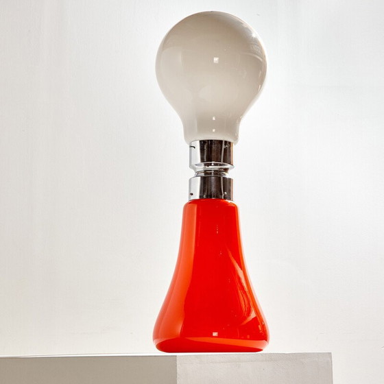 Image 1 of MK9747 Vintage Murano glass floor lamp Carlo Nason for Mazzega, 1960