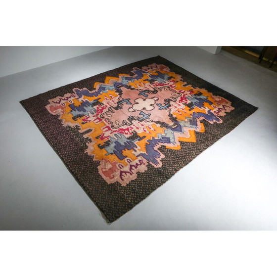 Image 1 of Vintage hand-woven tuchinsky tapestry, Turkey 1950