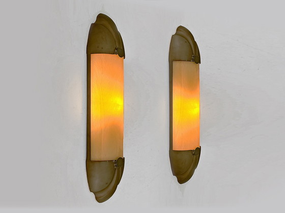 Image 1 of wall lamps art deco