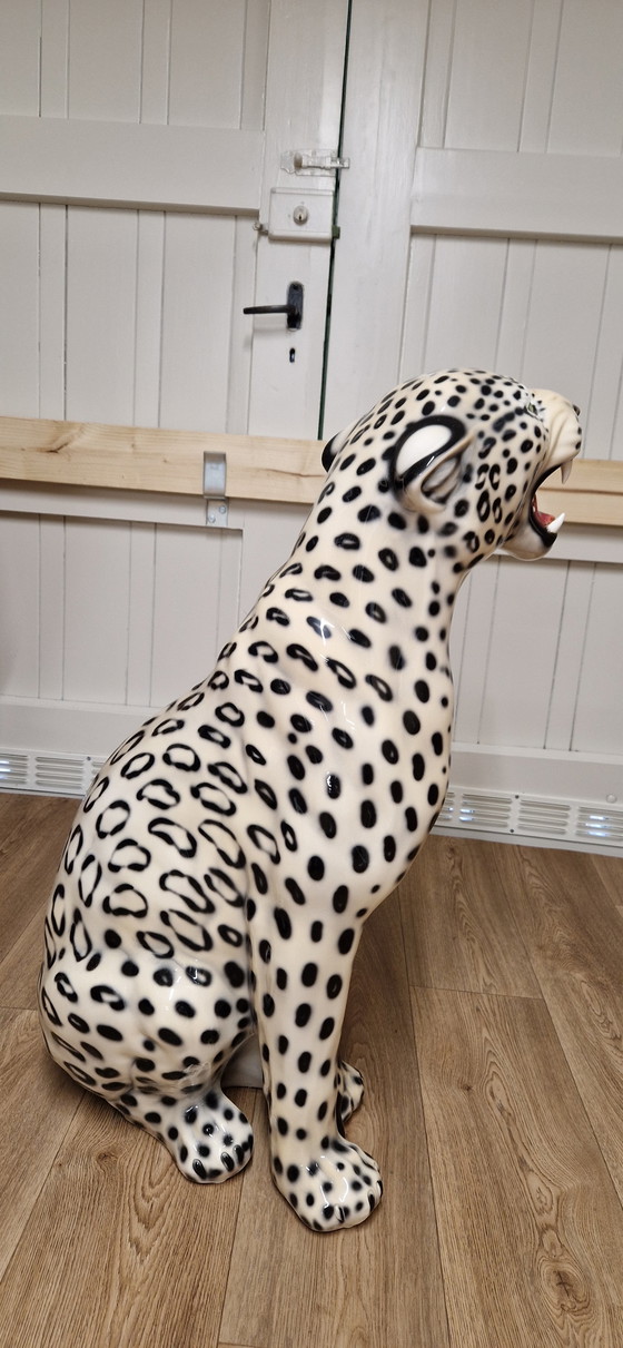 Image 1 of Ceramic leopard