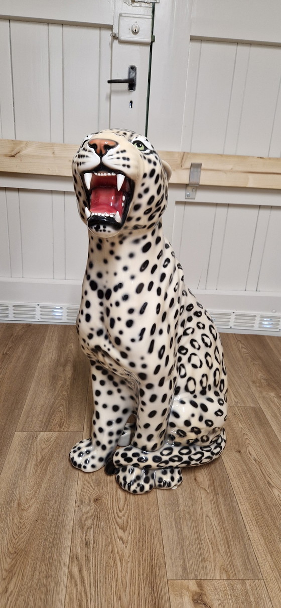 Image 1 of Ceramic leopard