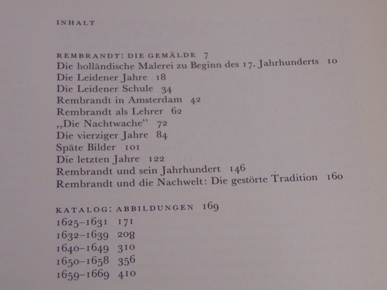 Image 1 of Rembrandt book German Edition