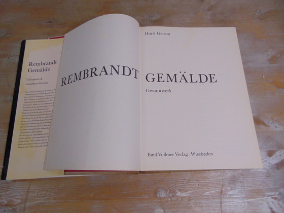 Image 1 of Livre de Rembrandt Edition allemande