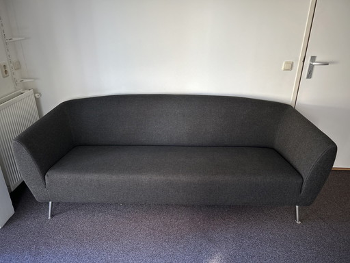 Gelderland 6250 Gray 3-Seater Fabric Kvadrat Hallingdal Gray