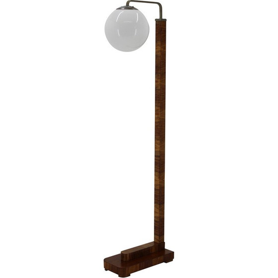 Image 1 of Vintage Art Deco floor lamp, Czechoslovakia 1930
