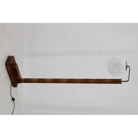 Image 1 of Vintage Art Deco floor lamp, Czechoslovakia 1930