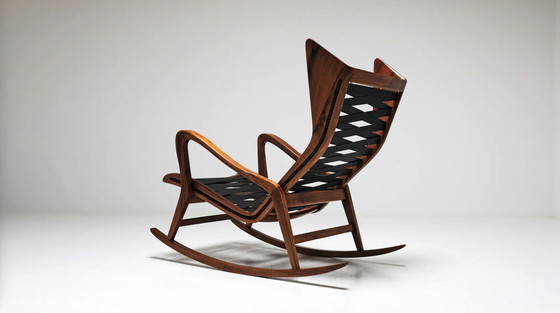 Image 1 of Rocking chair by Cassina model 572, 1950's