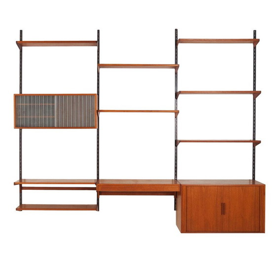 Image 1 of Teak system bookcase, Danish design, 1960s, production: Denmark