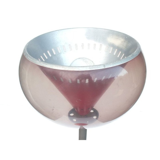 Image 1 of Vintage metal and plastic floor lamp from the space age lampfer production, Italy 1960