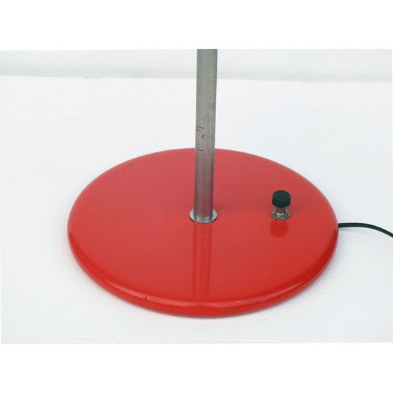 Image 1 of Vintage metal and plastic floor lamp from the space age lampfer production, Italy 1960